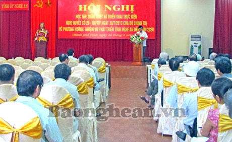 Quang cảnh hội nghị