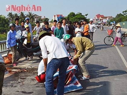 Hiện trường vụ tai nạn