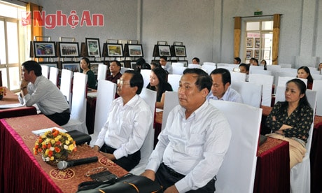 Các đại biểu tham dự hội nghị giao ban.