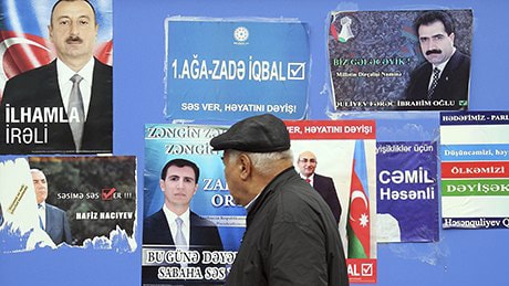 Bầu cử ở Azerbaijan (ảnh: Getty)