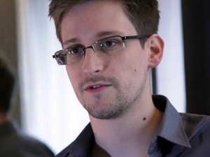 Cựu nhân viên tình báo Mỹ Edward Snowden. (Nguồn: AFP/TTXVN)