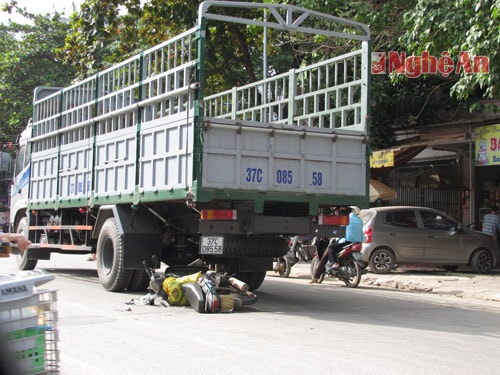 Hiện trường vụ tai nạn,