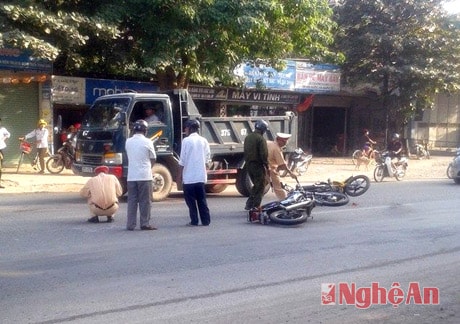 Hiện trường vụ tai nạn