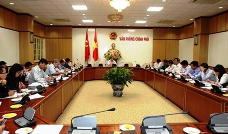 Toàn cảnh cuộc họp. Ảnh VGP/Nguyên Linh