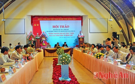 Toàn cảnh hội thảo