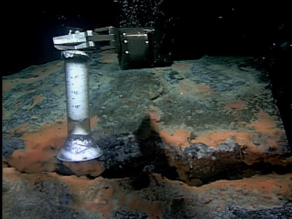 Khai thác methane hydrate dưới đáy đại dương. Ảnh minh họa. (Nguồn: soundwaves.usgs.gov)