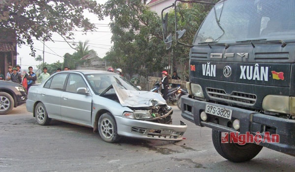 Hiện trường vụ tai nạn