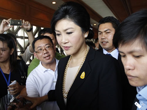 Bà Yingluck sẽ từ chức nếu người dân tham gia cuộc trưng cầu dân ý đồng tình như vậy.