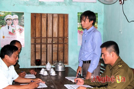 Đảng ủy xã Nghĩa Thịnh giám sát chuyên đề.