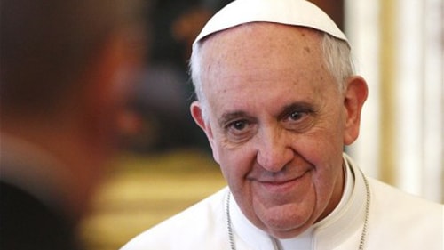 Giáo hoàng Francis đã được Time lựa chọn là Nhân vật của năm 2013. Ảnh: Telegraph