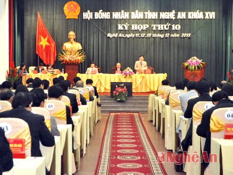 Quang cảnh phiên thảo luận tại hội trường