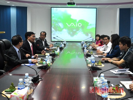 Toàn cảnh buổi làm việc