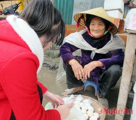 Cụ bà Phạm Thị Hường.