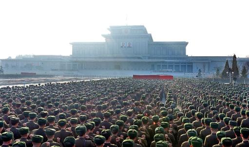 Quân đội Triều Tiên thề trung thành với nhà lãnh đạo Kim Jong-Un (Nguồn: KCNA/AFP)