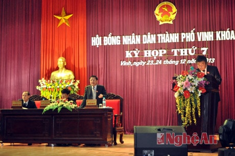Chủ tọa kỳ họp chất vấn về vấn đề ANVSTP.