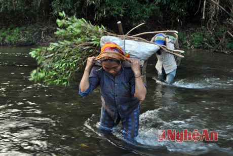 Vượt suối