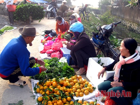 Nét đẹp chợ quê.