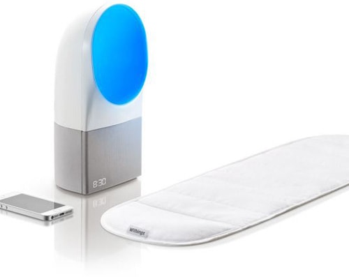 Bộ thiết bị đồng hành của đồng hồ Aura - Ảnh: Withings