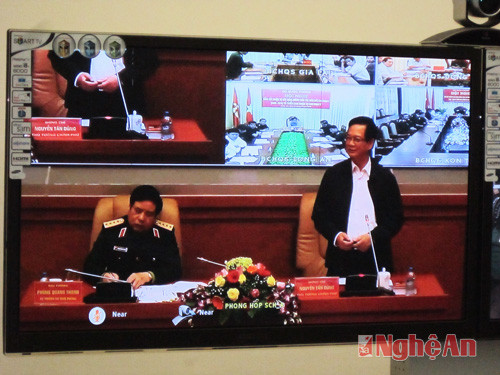  Đồng chí Nguyễn Tấn Dũng, Ủy viên Bộ chính trị, Thủ tướng Chính phủ phát biểu tại Hội nghị.