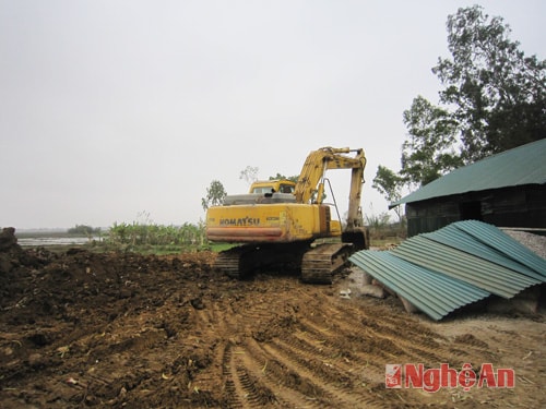 Chiếc máy múc gây nên cái chết cho cháu Như ý