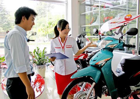 Thị trường xe máy cạnh tranh khốc liệt