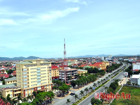 Đại lộ Lênin - TP. Vinh.