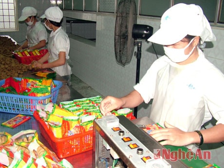 Sản xuất thực phẩm tại Khu Kinh tế Đông Nam. Ảnh: Hữu Nghĩa