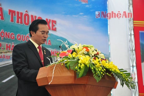 Lãnh đạo Cienco 4 phát biểu ý kiến