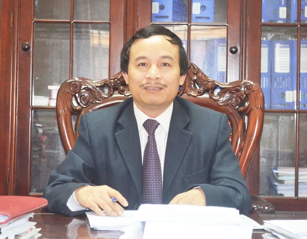 Ông Võ Duy Việt - Tỉnh ủy viên, Giám đốc Sở TN&MT