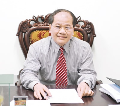 Đồng chí Lê Phúc Ân - Phó Bí thư Thị ủy, Chủ tịch UBND Thị xã