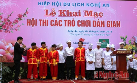 Các hội tham gia hội thi.