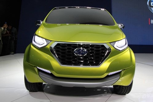 Datsun Redi Go, một trong 3 xe giá rẻ mới của Nissan.