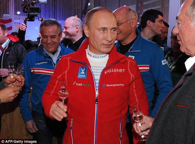 Tổng thống Nga Vladimir Putin tại Sochi 2014 (Nguồn: AFP/Getty)