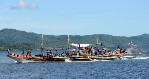 Tàu cá của ngư dân Philippines (Nguồn: AFP)