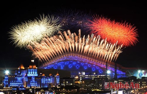 Khai mạc Olympic Sochi 2014.