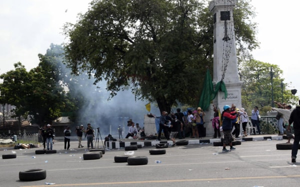 Hiện trường vụ nổ. (Nguồn: bangkokpost.com)