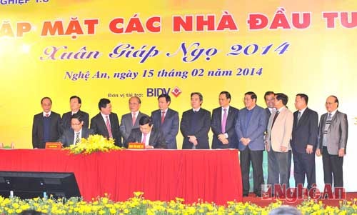 Ký kết đầu tư với tập đoàn Nguyễn Kim