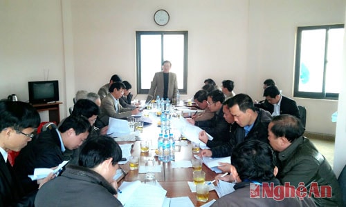 Đoàn kiểm tra của tỉnh làm việc với huyện Quế Phong và Công ty CP Thực phẩm Nghệ An