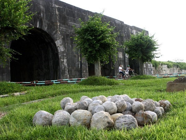 Thành nhà Hồ - một di sản của Việt Nam được UNESCO công nhận. Ảnh: TTXVN