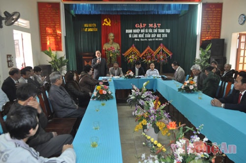 Quang cảnh cuộc gặp mặt