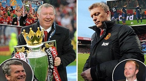 Dù Man United thất bại triền miên nhưng HLV David Moyes vẫn được Sir Alex bảo vệ