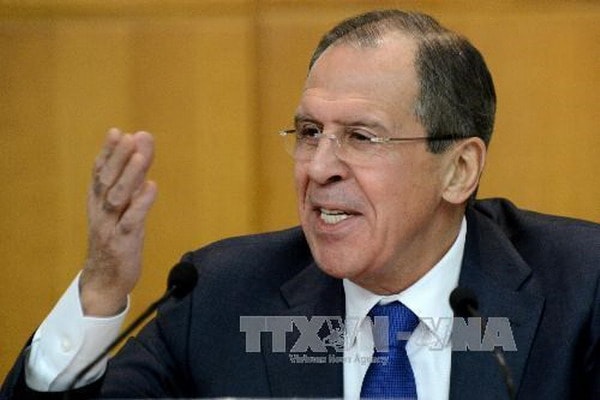 Ngoại trưởng Nga Sergei Lavrov. (Nguồn: TTXVN)