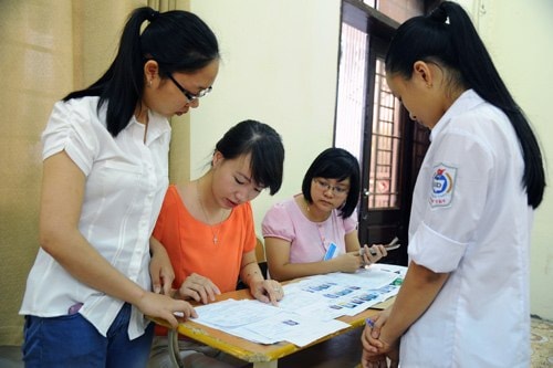 Kỳ thi chung năm 2014 có lịch thi như năm 2013.