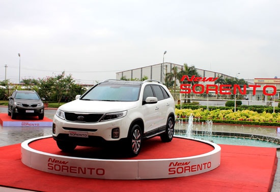 Mẫu New Sorento 2014 hoàn toàn mới do Thaco vừa giới thiệu