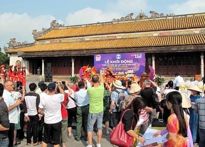 Tuần lễ vàng du lịch tại Di sản Huế năm 2014.