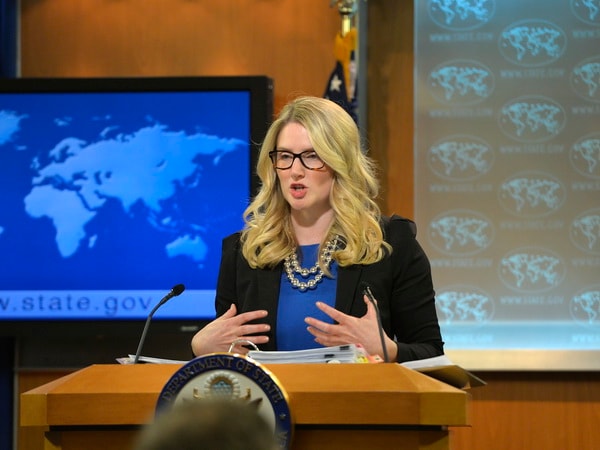 Phát ngôn viên Bộ Ngoại giao Mỹ, Marie Harf. (Nguồn: AFP/TTXVN)