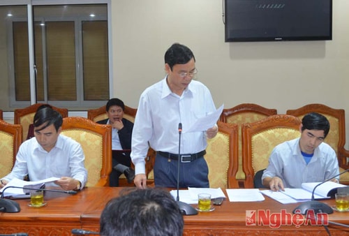 Đại diện Sở KH&ĐT tham gia đóng góp ý kiến