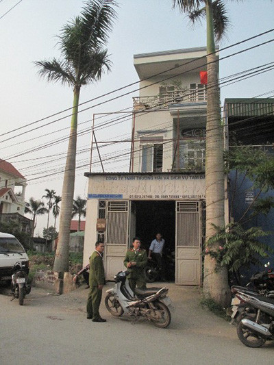 Trụ sở công ty Tam Đa, nơi bưu phẩm thành bom đạn phát nổ