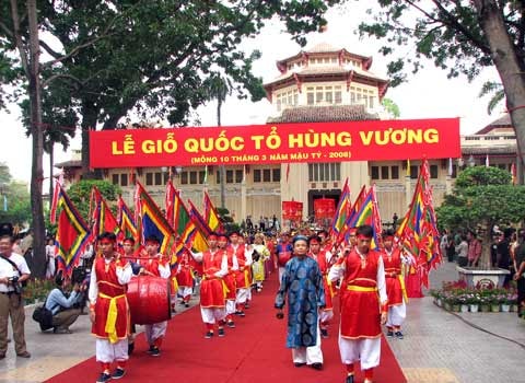 Giỗ tổ Hùng Vương.