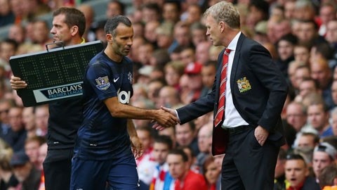 Ryan Giggs quyết dứt áo ra đi do không tin tưởng vào năng lực của David Moyes